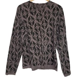 RST Rocks Gray Black Crows Long Sleeve Tee Shirt